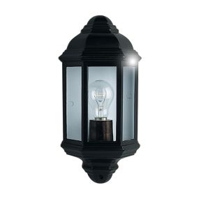 Searchlight Bath - applique d'extérieur - 17 x 36 cm - IP44 - noir