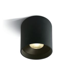 ONE Light LED Fashion Cylinders - spot en saillie 1L - Ø 10 x 10 cm - 22W LED inclus - noir