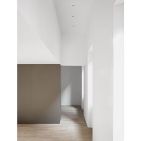 Nova Luce Homer - spot à encastrer - Ø 85 mm - taille d'encastrement 75 mm - 15W LED inclus - 24° faisceau - blanc avec aluminium