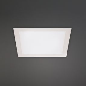 Maxlight Panel LED - spot encastré - 170 x 170 mm, 145 x 145 mm taille d'encastrement - 15W LED inclus - blanc