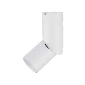 Nova Luce Oberon - spot en saillie - Ø 6 x 18 cm - 6W LED inclus - blanc