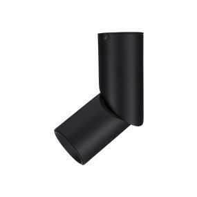 Nova Luce Oberon - spot en saillie - Ø 6 x 18 cm - 6W LED inclus - noir