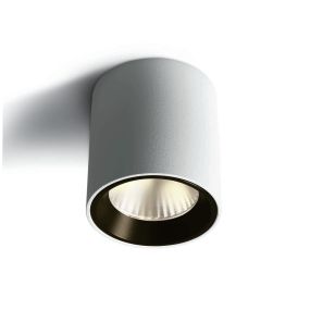 ONE Light Cylindres LED Chill Out - spot en saillie 1L - Ø 6 x 6,5 cm - 7W LED dimmable inclus - blanc