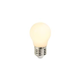 Nordlux Smart LED bulb - éclairage intelligent - Ø 4,5 x 8,5 cm - E27 - 4,7W - fonction de gradation via l'application - blanc.