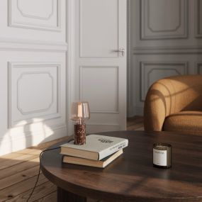 Nordlux Deco - Ø 10,5 x 15,5 cm - E27 - 4,1W dimmable - 2700K - ambre