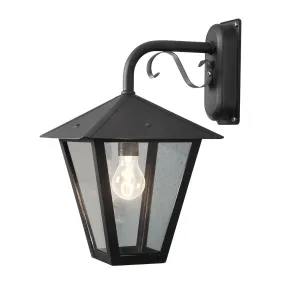 Konstsmide Benu - applique murale d'extérieur - 26 x 32 x 43 cm - IP23 - noir