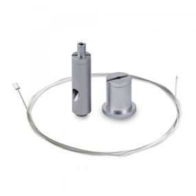 KLUS RD-1 - set de montage avec câble 150cm - argent satiné