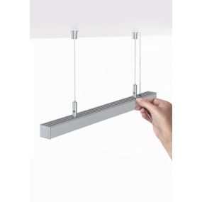 KLUS RD-1 - set de montage avec câble 150cm - argent satiné