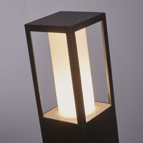 Searchlight Avenue - lampe de jardin - 7,5 x 7,5 x 73 cm - IP44 - noir