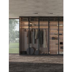 Nova Luce Akira - spot à encastrer - 4,5 x 4,5 cm - 37 x 37 mm taille d'encastrement - 3W LED inclus - noir - blanc chaud