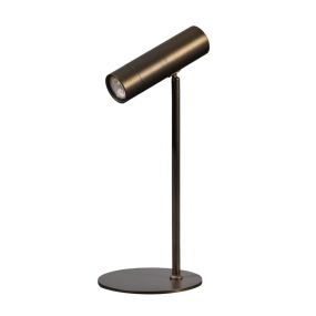 ETH Nikki - lampe de table - Ø 20 x 40 cm - brun anodisé