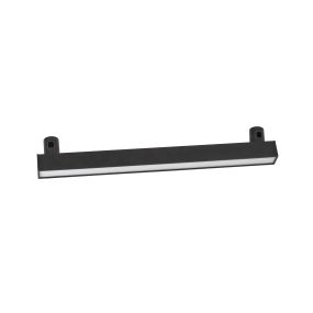 Nova Luce Nox - point lumineux système de rail magnétique - 45,4 x 7,4 cm - 15W LED inclus - noir sable