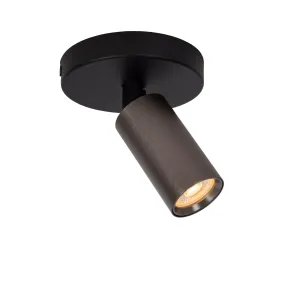 Lucide Ritmo - spot apparent - 10 x 10 x 11,1 cm - café