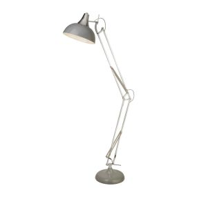Searchlight Goliath - lampe de table - 30 x 170 cm - chrome et gris