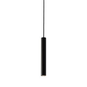 Faro Neso Top - lampe suspendue sur rail magnétique - Ø 3,5 x 120 cm - 5W DALI LED dimmable inclus - 20° beam - noir