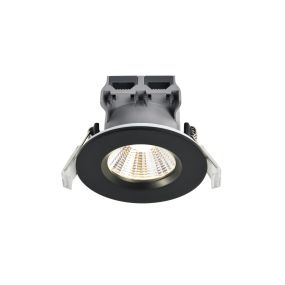 Nordlux Fremont 3-Kit - spot encastré - Ø 85 mm, Ø 72 mm taille d'encastrement - 3 x 4,5W dimmable LED inclus - IP65 - noir