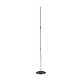 Nova Luce Handy - lampadaire - 171 cm - 25W LED inclus - noir sable