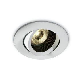 ONE Light Dark Light IP - spot encastré - Ø 90 mm, Ø 80 mm encastré - 13W LED dimmable inclus - IP54 - blanc