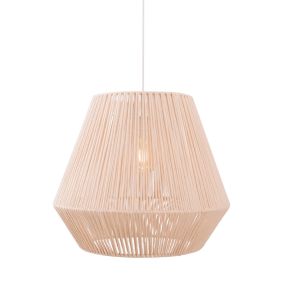 Maxlight Praslin - lampe suspendue - Ø 44 x 175 cm - blanc