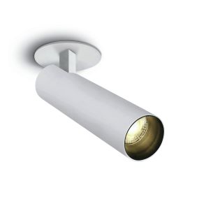 ONE Light COB Cylinders - spot en saillie 1L - Ø 6,5 x 15,5 cm - 12W LED dimmable inclus - blanc