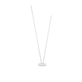 Nova Luce Intec - lampadaire - Ø 26 x 184 cm - 33W dimmable LED inclus - blanc sablé