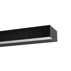 Roi Du Luminaire Wall Line – applique murale – profilé 3,3 x 7 cm – LED 19,2W par mètre – noir – IP20