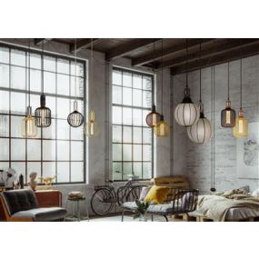 Searchlight Deco LED - Ø 12,5 x 16 cm - E27 - 3,5W dimmable - 1800K - or