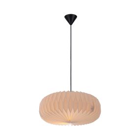 Nordlux Belloy 45 - abat-jour en papier sans suspension - Ø 45 x 18 cm - blanc