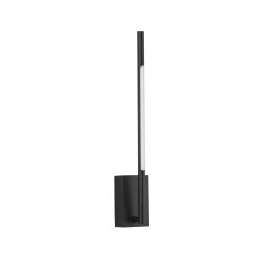 Nova Luce Raccio - applique murale - 12 x 6 x 37 cm - 4,6W LED inclus - noir