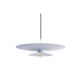 Artdelight Linares - suspension - Ø 50 x 16,5 cm - blanc