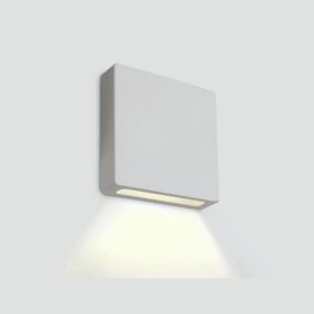ONE Light Dark Light Step Series - applique encastrée - 5 x 4 x 5 cm - 2W LED dimmable inclus - IP65 - blanc