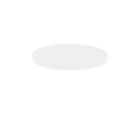 Nova Luce Aoton - plafonnier - Ø 40 x 5 cm - 35W dimmable LED inclus - blanc sablé