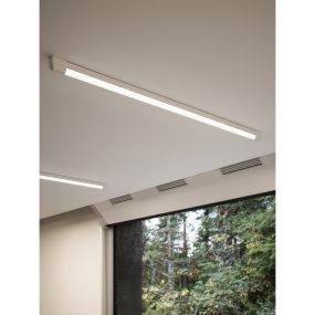 Nordlux Arlington - plafonnier - 121 x 3,2 cm - 21W LED inclus - blanc