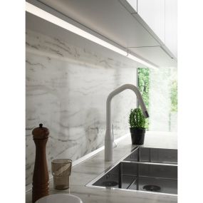 Nordlux Renton 110 - éclairage d'armoire - 111,2 x 2,4 x 3,4 cm - 15W LED inclus - blanc