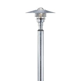 Nordlux Vejers - poteau de jardin - Ø 39 x 215 cm - IP54 - acier galvanisé