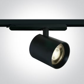 ONE Light COB Shop Range - spot sur rail - Ø 10 x 10 cm - 20W/25W/30W/35W LED inclus - noir - couleur de lumière blanc chaud