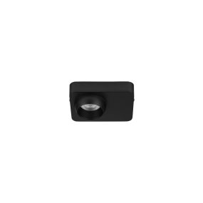 Nova Luce Kedros - plafonnier - 11 x 5 x 14 cm - 9W LED inclus - noir