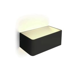 ONE Light Backlight Wall Range - applique murale - 20 x 10 x 8 cm - 6W LED inclus - noir