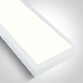 ONE Light UGR19 Backlit - plafonnier - 150 x 15 x 4,2 cm - 40W LED inclus - blanc