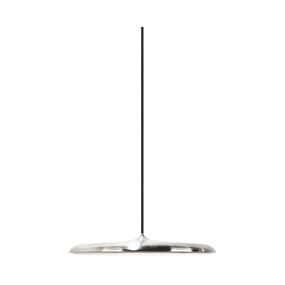 Design for the People Artist 40 - lampe suspendue - Ø 40 x 306 cm - 25W dimmable LED inclus - acier inoxydable