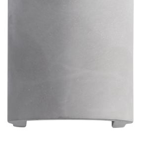 Nova Luce Cadmo - applique d'extérieur - 10,9 x 9,4 x 12 cm - 6W LED inclus - IP65 - béton gris