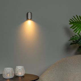 Lucide Braga - applique - 6 x 6 x 10,8 cm - café