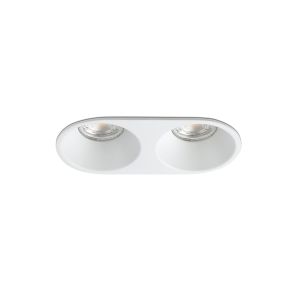 Faro Gas - spot encastré - 176 x 86 mm, 168 x 78 mm encastré - blanc mat