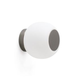 Faro Moy - plafonnier/mural - Ø 14 x 13 cm - IP44 - opale
