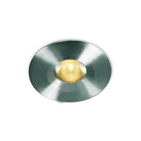 ONE Light Mini Range - spot à encastrer - Ø 46 mm, Ø 38 mm à encastrer - 3W LED inclus - IP65 - aluminium