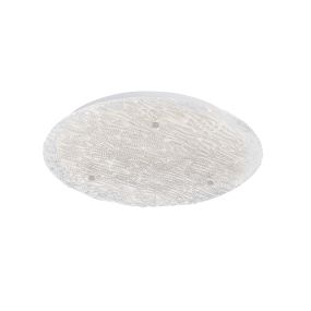 Nova Luce Wing - plafonnier - Ø 53 x 9 cm - 40W LED inclus - blanc