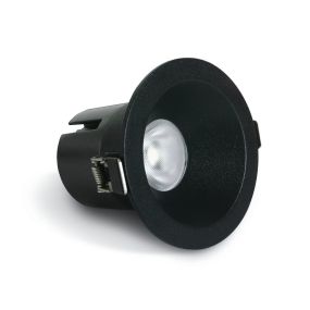ONE Light 8W Range - spot encastré - Ø 88 mm, Ø 73 mm encastré - 8W LED inclus - noir