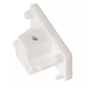 Lucide Embout de rail - Système de rail monophasé - lot de 2 - blanc