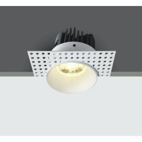 ONE Light Trimless Range - spot à encastrer - Ø 66 mm, Ø 83 mm à encastrer - 7W LED inclus - IP54 - blanc