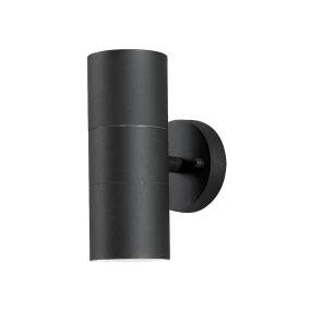 Konstsmide Up/Down - applique murale extérieure - 9 x 13 x 19,5 cm - IP44 - noir
